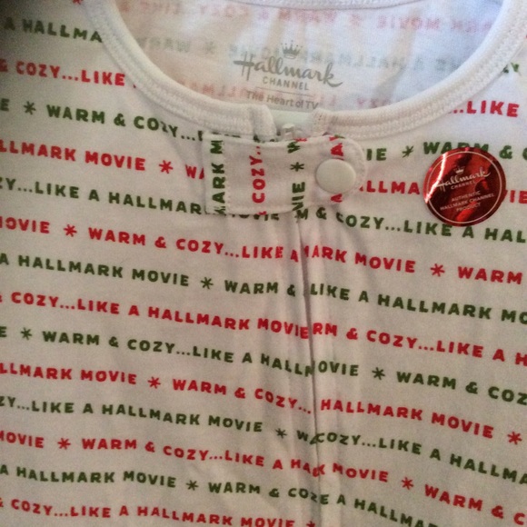NWT HALLMARK FOOTED SLEEPER - Picture 3 of 4